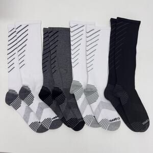 NEW Tommie Copper Women's 4-Pack Compression OTC Socks Basic size 7-9.5